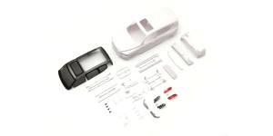 Kyosho - White Body Set (Toyota Land Cruiser 300) - MXN09 Kyosho - White Body Set (Toyota Land Cruiser 300) - MXN09