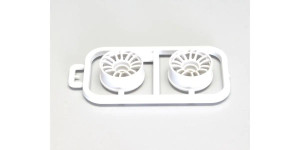 Kyosho - Multi Wheel II N/Offset 2.0, White, RE30, 2 pieces - MZH131W-N2B