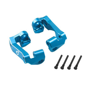 Power Hobby - 7075 Aluminum Front C Hub / Knuckle Arms Blue, for Traxxas - 7172BLUE Power Hobby - 7075 Aluminum Front C Hub / Knuckle Arms Blue, for Traxxas - 7172BLUE