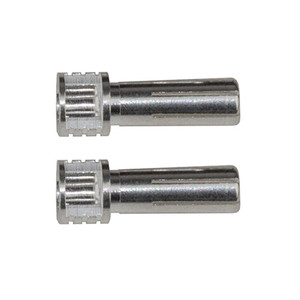 Team Associated - Grip Bullets 5mm x 14mm, silver (2) - 27392 Team Associated - Grip Bullets 5mm x 14mm, silver (2) - 27392