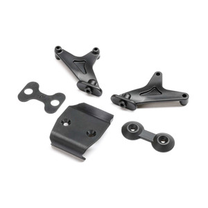 Team Losi Racing - Wing Mount Set, Front Bumper: 22X - -1108 Team Losi Racing - Wing Mount Set, Front Bumper: 22X - -1108