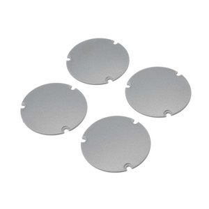 Losi - Wheel Cover Set, Silver: 22S Sprint - -2891
