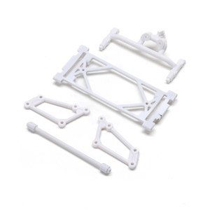 Losi - Front Wing Mount Set, White: 22S Sprint - -2404 Losi - Front Wing Mount Set, White: 22S Sprint - -2404