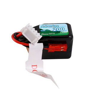 Gens - Gens ace 200mAh 4S 14.8V 30C Lipo Battery Pack with JST Plug - 2004S30JST Gens - Gens ace 200mAh 4S 14.8V 30C Lipo Battery Pack with JST Plug - 2004S30JST