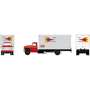 Athearn - HO ATH Ford F-850 Box Van, DRGW - -2890 Athearn - HO ATH Ford F-850 Box Van, DRGW - -2890