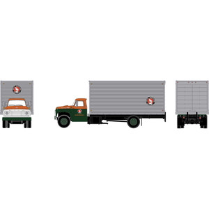 Athearn - HO ATH Ford F-850 Box Van, GN - -2891 Athearn - HO ATH Ford F-850 Box Van, GN - -2891