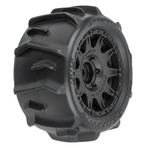 Pro-line Racing - Dumont F/R Tires Mounted 12mm Hex Black Raid (4) for Arrma Granite Grom - 1031110 Pro-line Racing - Dumont F/R Tires Mounted 12mm Hex Black Raid (4) for Arrma Granite Grom - 1031110