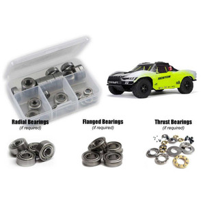 RC Screwz - Arrma Senton 223s BLX 4wd 1/0th (#ARA4303V4) Metal Shielded Bearing Kit - ARA058B RC Screwz - Arrma Senton 223s BLX 4wd 1/0th (#ARA4303V4) Metal Shielded Bearing Kit - ARA058B