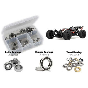 RC Screwz - Arrma Typhon Grom 223s BLX 4wd (#ARA2306) Rubber Shielded Bearing Kit - ARA063R RC Screwz - Arrma Typhon Grom 223s BLX 4wd (#ARA2306) Rubber Shielded Bearing Kit - ARA063R