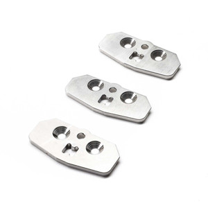 Team Losi Racing - Skid Plate Set, Adj Chassis, Steel: 8XT - -1227 Team Losi Racing - Skid Plate Set, Adj Chassis, Steel: 8XT - -1227