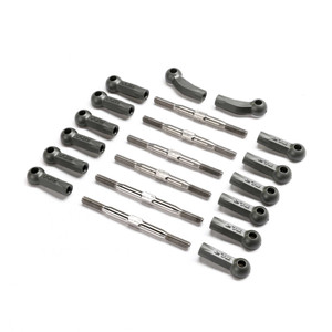 Team Losi Racing - HD Turnbuckle Kit, Titanium: 22X - -1080 Team Losi Racing - HD Turnbuckle Kit, Titanium: 22X - -1080