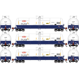 Athearn - HO ATH RTC 20,900 Gallon Acid Tank Car, TILX #401537/401602/401610 (3) - -2773 Athearn - HO ATH RTC 20,900 Gallon Acid Tank Car, TILX #401537/401602/401610 (3) - -2773