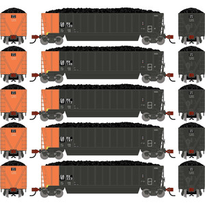 Athearn - N ATH Berwick Bathtub Gondola, Primed For Grime GBRX w/Load #93120/93146/93172/93197/93223 (5) - -2831 Athearn - N ATH Berwick Bathtub Gondola, Primed For Grime GBRX w/Load #93120/93146/93172/93197/93223 (5) - -2831
