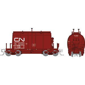 Rapido Trains - N Long Barrel Ore Hopper, CN (6) - #2 - 543004 Rapido Trains - N Long Barrel Ore Hopper, CN (6) - #2 - 543004