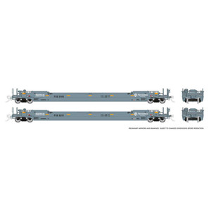 Rapido Trains - HO 53 Husky Stack Well Car FROMX 6Pk - 401060 Rapido Trains - HO 53 Husky Stack Well Car FROMX 6Pk - 401060