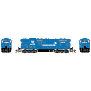 Athearn - HO GEN GP8 Locomotive w/DCC & Sound, CR #5458 - G-2337