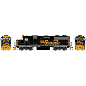 Athearn - HO GEN GP39-2 PH III Locomotive w/DCC & Sound, Legendary Liveries DRGW #2307 - G-2414