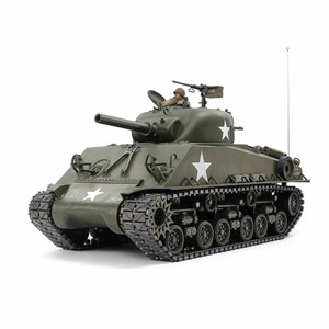 Tamiya - 1/16 RC M4 Sherman 105mm Howitzer (Mechanical Steering System) - 56048 Tamiya - 1/16 RC M4 Sherman 105mm Howitzer (Mechanical Steering System) - 56048