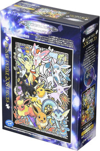 Ensky Puzzles - Eevee Evolution Pokemon Art Crystal Jigs - 51848