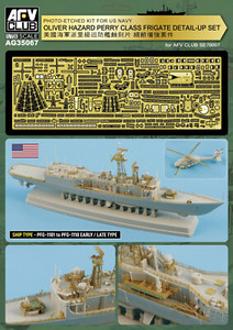 AFV Club - Photo Etch for USN Perry Class Frg 1:700 - AG35067
