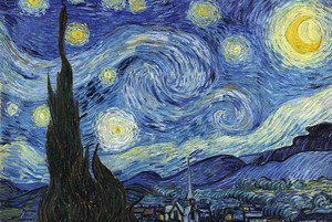 Tomax Puzzles - 1000pc Starry Night Van Gohg - 100342