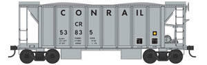 Bowser - N 2-Bay Ballast Car Conrail Gray 53890 - 38312