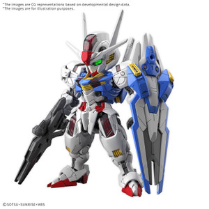 Bandai - Gundam Models - MG Gundam Aerial MGSD - 2773803 Bandai - Gundam Models - MG Gundam Aerial MGSD - 2773803