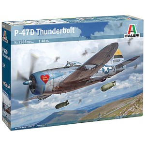 Italeri Model Kits - P-47D Thunderbolt ETO 1:48 - 2835