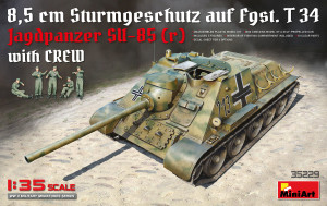 Mini Art Models - Jagdpanzer SU-85r w/crew 1:35 - 35229