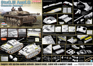 DML Military Kits - Concrete Armored Stug 111 1:35 - 6891