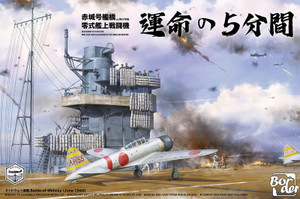 Border Models - A6M2 Zero + Akagi Bridge Deck 1:35 - BSF002