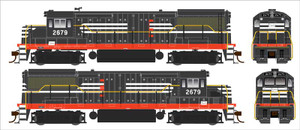 Bowser - HO U25b Penn Central - NH PH IV 2679 w/s - 25156