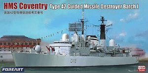 Fore Hobby Models - HMS Coventry Type 42 Destroyer 1:350 - 3002 Fore Hobby Models - HMS Coventry Type 42 Destroyer 1:350 - 3002