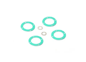 Louise RC - Diff Gasket (4pcs), Fits LRX Rally, LTX Touring, LMX - NBA389