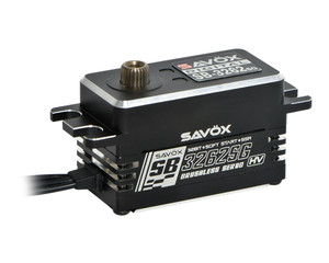Savox - High Torque, High Voltage Brushless Servo, Black Edition - SB3262SG-BE