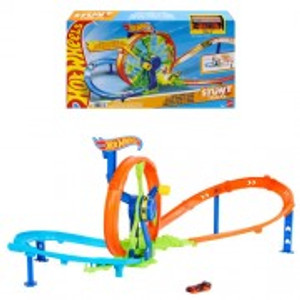 Mattel - 1:64 Scale Diecast - Hot Wheels Stunt Tracks - Rapid Launch & Loop - 3 Pack Mattel - 1:64 Scale Diecast - Hot Wheels Stunt Tracks - Rapid Launch & Loop - 3 Pack