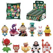 Monogram - 3D Foam Collectible Bag Clips - Disney - Alice In Wonderland - S02 - 24pc Blind Bag Display - 24 Pack