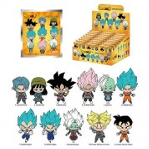 Monogram - 3D Foam Collectible Bag Clips - Dragon Ball Super - S04 - 24pc Blind Bag Display - 24 Pack Monogram - 3D Foam Collectible Bag Clips - Dragon Ball Super - S04 - 24pc Blind Bag Display - 24 Pack