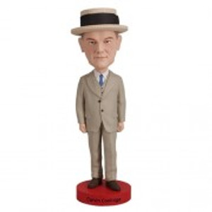 Royal Bobbles - Bobbleheads Figures - Calvin Coolidge Royal Bobbles - Bobbleheads Figures - Calvin Coolidge