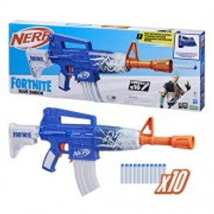 Hasbro Inc - Fortnite Roleplay - Nerf - Blue Shock - 2210 - 4 Pack