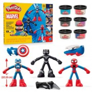 Hasbro Inc - Play-Doh - Marvel - Hero Adventure Playset - 5L00 - 6 Pack Hasbro Inc - Play-Doh - Marvel - Hero Adventure Playset - 5L00 - 6 Pack