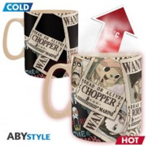 Abysse America - Drinkware - One Piece - Wanted Heat Change Mug - 6 Pack Abysse America - Drinkware - One Piece - Wanted Heat Change Mug - 6 Pack