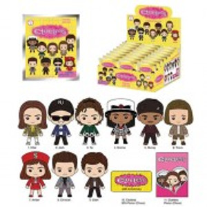 Monogram - 3D Foam Collectible Bag Clips - Clueless 30th Anniversary - S01 - 24pc Blind Bag Display - 24 Pack Monogram - 3D Foam Collectible Bag Clips - Clueless 30th Anniversary - S01 - 24pc Blind Bag Display - 24 Pack