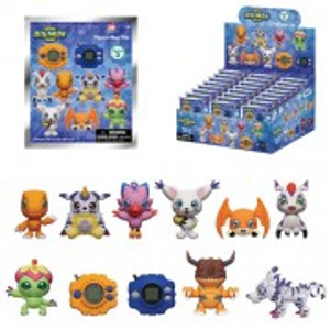 Monogram - 3D Foam Collectible Bag Clips - Digimon - S03 - 24pc Blind Bag Display - 24 Pack Monogram - 3D Foam Collectible Bag Clips - Digimon - S03 - 24pc Blind Bag Display - 24 Pack