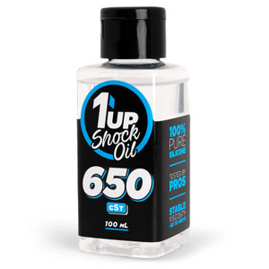 1UP Racing - Pure Silicone Shock Oil - 100ml - 650cSt/50wt - 100650 1UP Racing - Pure Silicone Shock Oil - 100ml - 650cSt/50wt - 100650