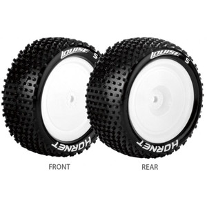 Louise RC - E-Hornet 1/10 4WD Front Buggy Tire Soft, 12mm Hex, Mounted - LT3170SWKF Louise RC - E-Hornet 1/10 4WD Front Buggy Tire Soft, 12mm Hex, Mounted - LT3170SWKF