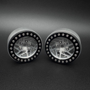 Reef's RC - 1.9 "Crossman" Aluminum Beadlock Wheels w/ Hubs (2) - REEFS261 Reef's RC - 1.9 "Crossman" Aluminum Beadlock Wheels w/ Hubs (2) - REEFS261