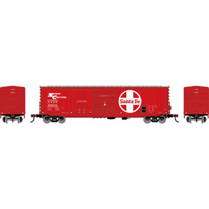 Athearn - HO ATH 50' ACF Combination Door Box Car, ATSF #49586 - 3039 Athearn - HO ATH 50' ACF Combination Door Box Car, ATSF #49586 - 3039