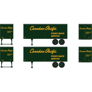 Athearn - HO 25' Trailers, CPR #325/376 (2) - 7959 Athearn - HO 25' Trailers, CPR #325/376 (2) - 7959