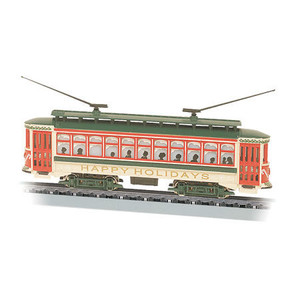 Bachmann Industries - N Brill Trolley, Christmas - 61085 Bachmann Industries - N Brill Trolley, Christmas - 61085